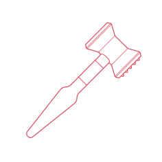Objects Cooking Utensils Ikea 365 Vardefull Meat Tenderizer Line Art Svg Vector, Free Vectors File